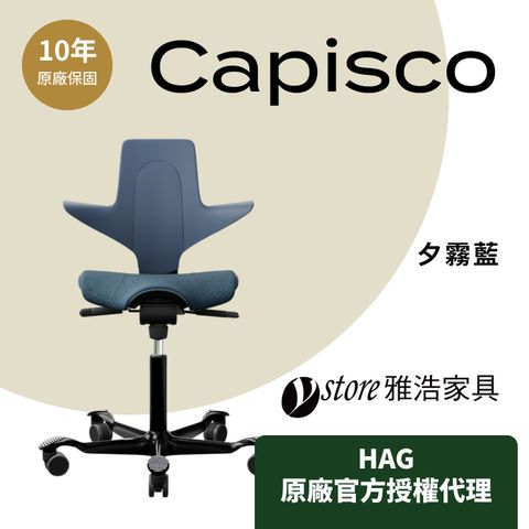 【Ystore雅浩家具】HAG Capisco Puls 人體工學椅_夕霧藍