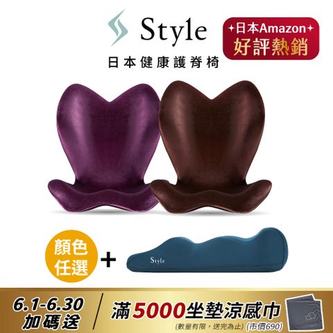 Style ELEGANT 美姿調整椅 高背款+Recovery Pole 3D身形舒展棒(顏色任選)