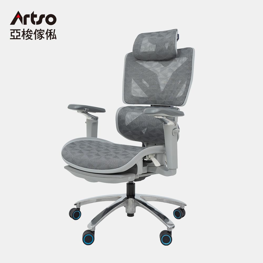 Artso 亞梭傢俬 Drift-V 動態支撐電競工學椅-星耀藍(自行組裝/電腦椅/人體工學椅/辦公椅/椅子)