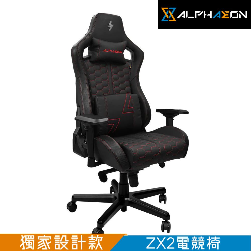 Alphaeon】ZX2 電競椅-黑紅- PChome 24h購物