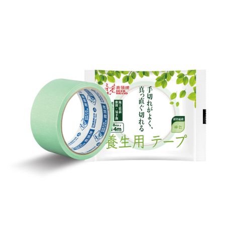 四維鹿頭牌 TM1GS 日本製 網格編織養生膠帶 48mmx14M(綠)