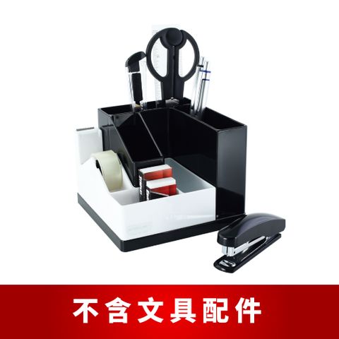 [O-life] 置物整理收納盒 (旋轉筆筒 膠帶台 文具收納 辦公收納 桌面整理 裝飾造型)