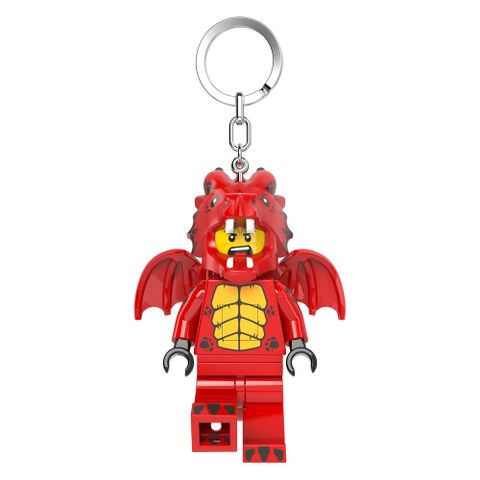 LEGO樂高紅飛龍男孩鑰匙圈燈