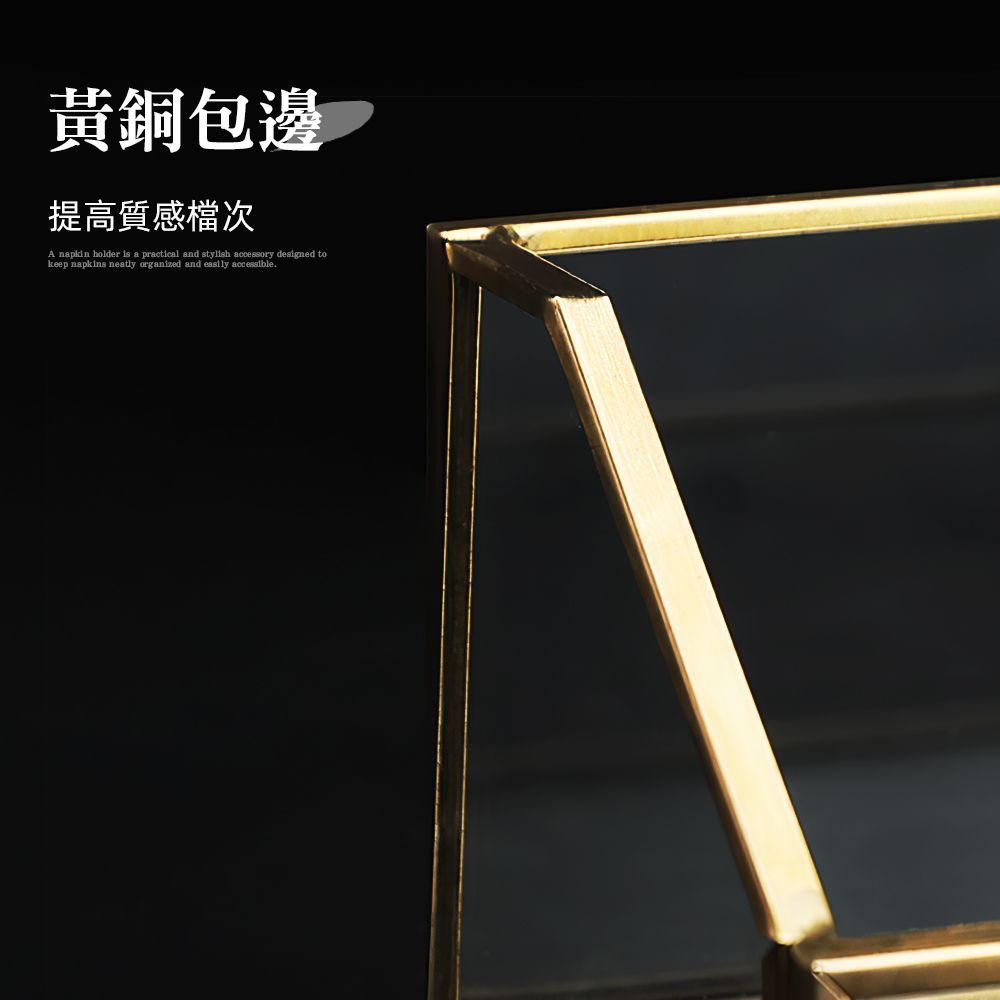 上手家居 透光玻璃名片座(名片夾/名片盒/名片架/名片收納/名片收納盒/名片展示架)