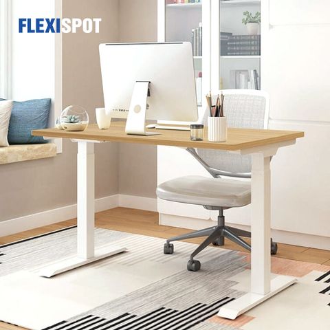 【Flexispot】三段式電動升降桌 120*60cm桌組