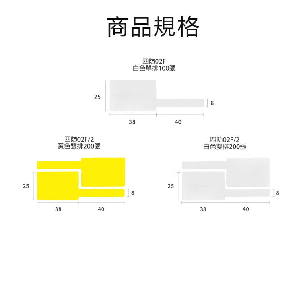  IS愛思 IS-BS03 四防熱感應纜線標籤貼紙 副廠(B22/B23/B23S/B23 PLUS適用)黏性強 打印清晰