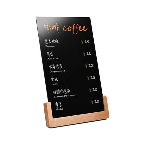 速銷寶 桌面小黑板 雙面看板 磁性手寫板 廣告牌 奶茶店小黑板 擺攤夜市黑板 立式小黑板 廣告板 手繪板