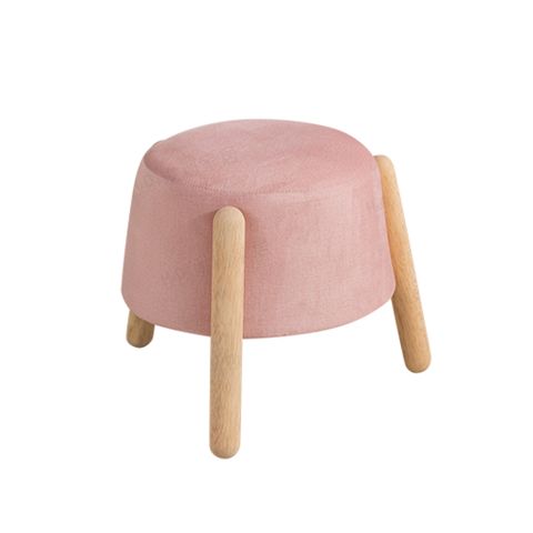 【H&D東稻家居】自然木語系列 -歡樂兒童椅-粉- DIY自行組裝