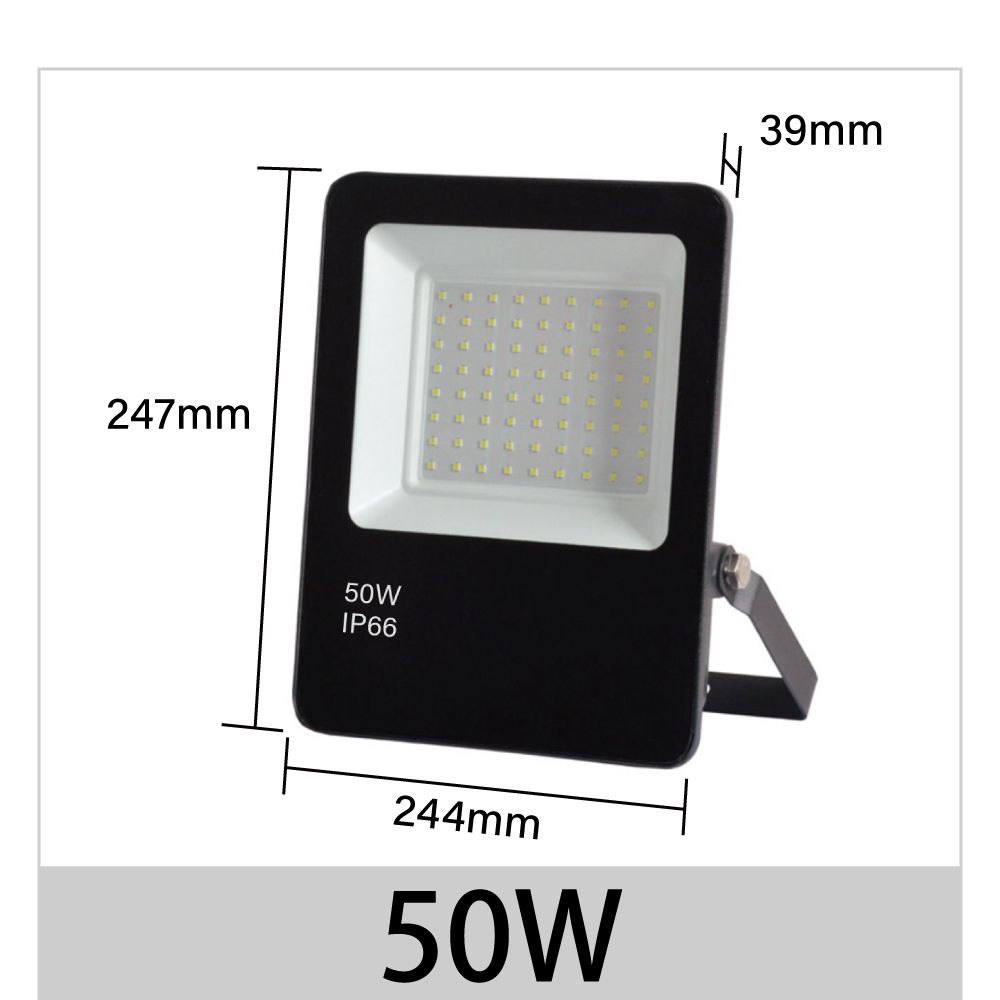 青禾坊 歐奇OC 50W LED 戶外防水投光燈 投射燈-2入(超薄 IP66投射燈 CNS認證  )