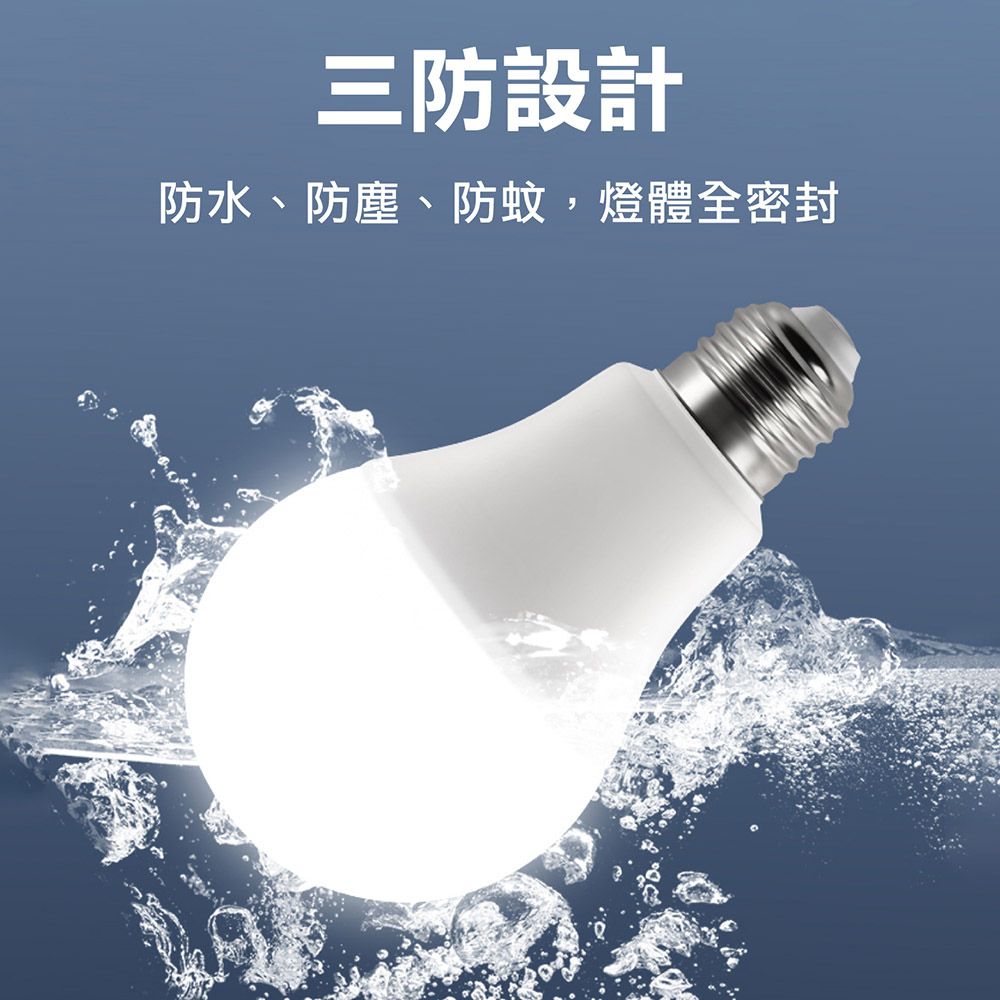  嘟嘟屋-超值10入組-通過CNS認證 保固一年/13W LED省電燈泡