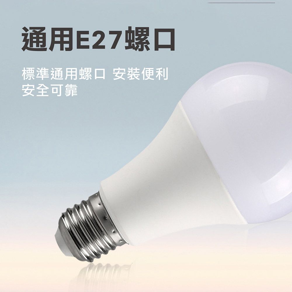  嘟嘟屋-超值10入組-通過CNS認證 保固一年/13W LED省電燈泡