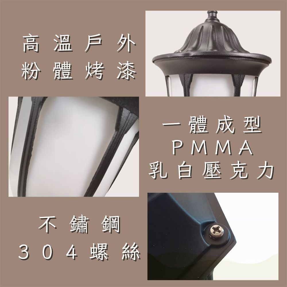 高溫戶外粉體烤漆不鏽鋼304螺絲體成型PMMA乳白壓克力