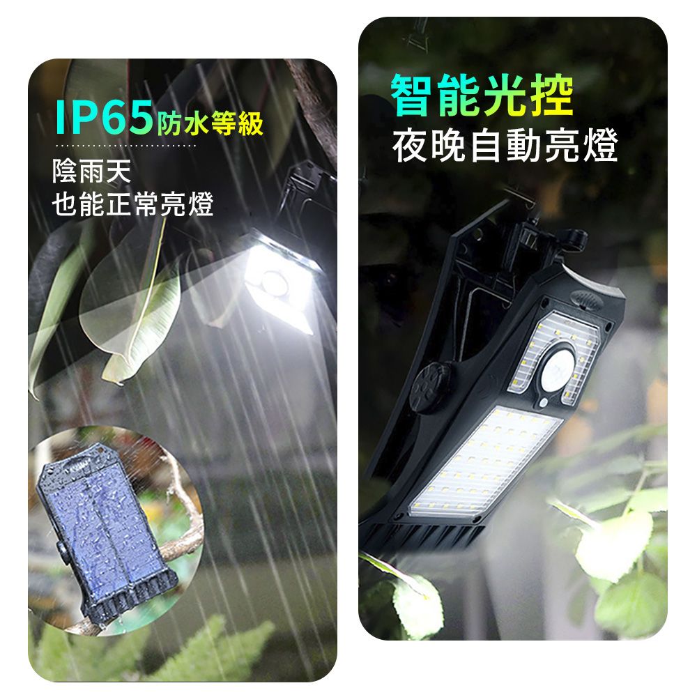 智能光控IP65防水等級夜晚自動亮燈陰雨天也能正常亮燈
