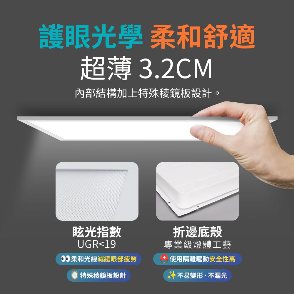 DanceLight 舞光 2入組  節能/環保雙認證 LED柔光平板燈 4呎X1呎 25W 輕鋼架面板燈(白光)