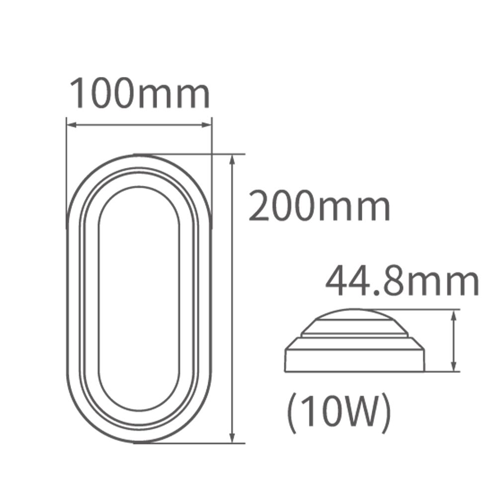 DanceLight 舞光 防水防塵 led 壁燈 防水壁燈 10W 白鯨 IP66