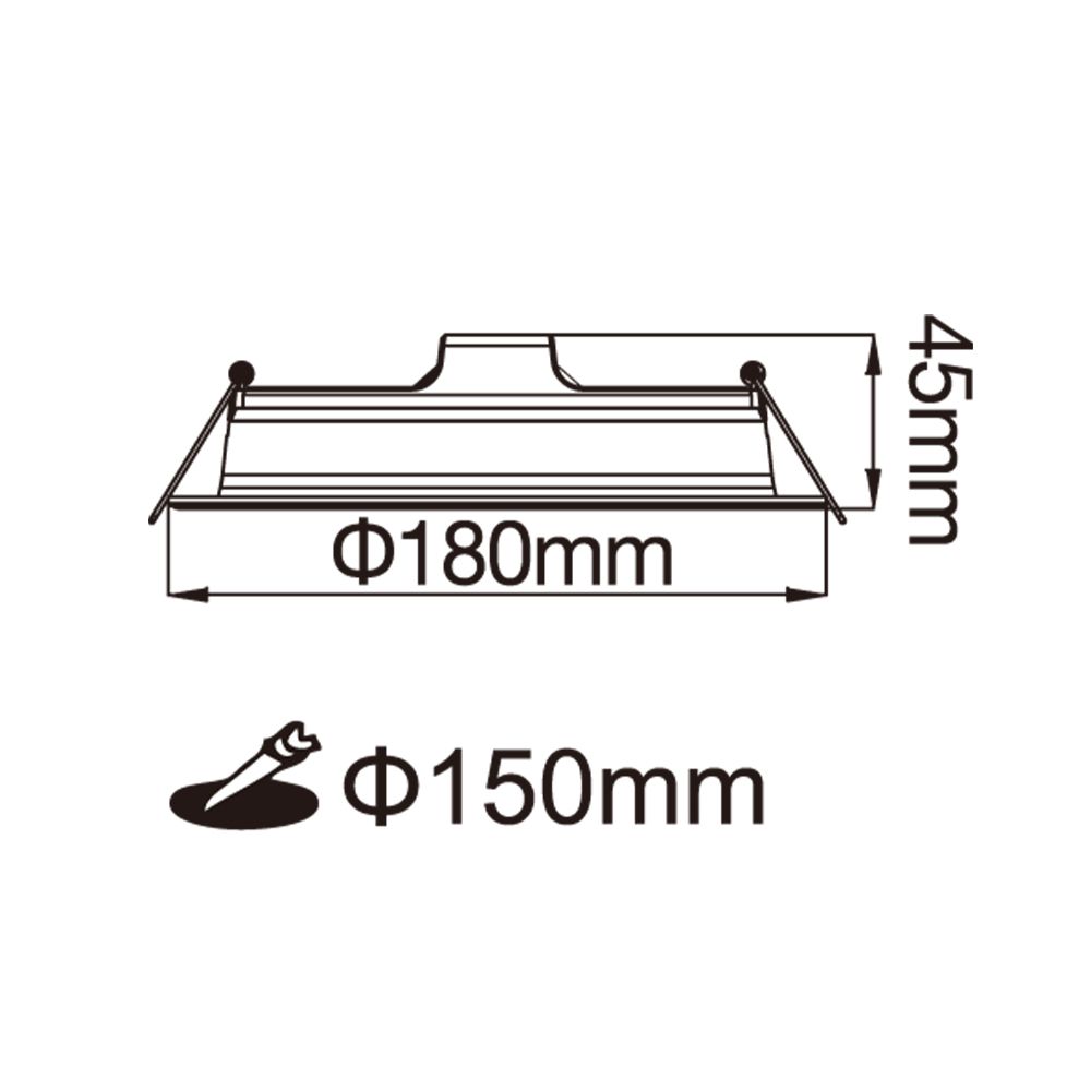 DanceLight 舞光 15cm 12W 奧丁 LED 高效能 崁燈 LED