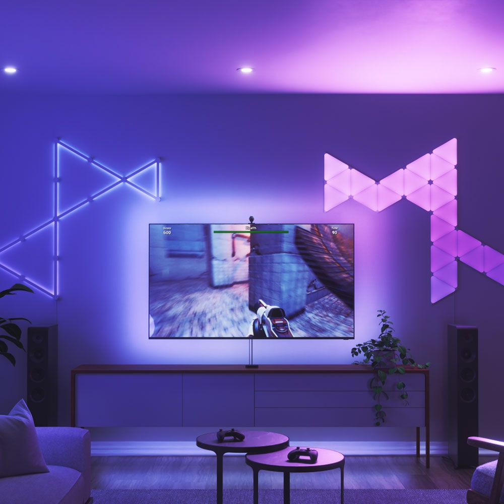 Nanoleaf 4D 電視螢幕同步氛圍燈組4.3M (RGB LED 65吋 音樂 氣氛燈 LED燈 像素燈)