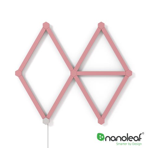 Nanoleaf 配件-Lines星座燈條殼-霧粉色9入