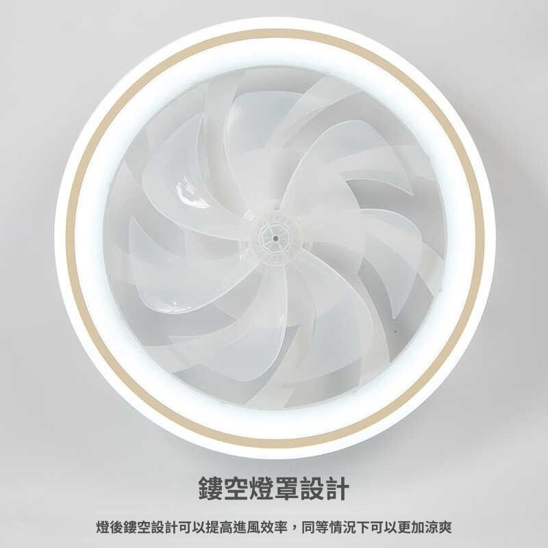  110v一體式吊燈風扇 無極電扇 天花吊扇燈 客廳燈扇
