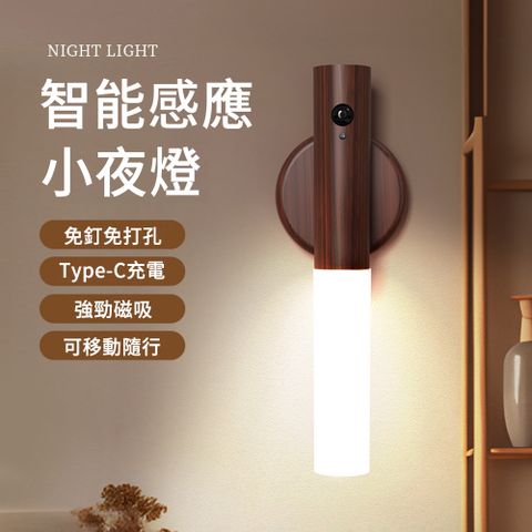 MUAN 智能人體感應燈 LED小夜燈 戶外應急燈 感應夜燈（磁吸壁燈 床頭燈 櫥櫃燈 走廊燈）