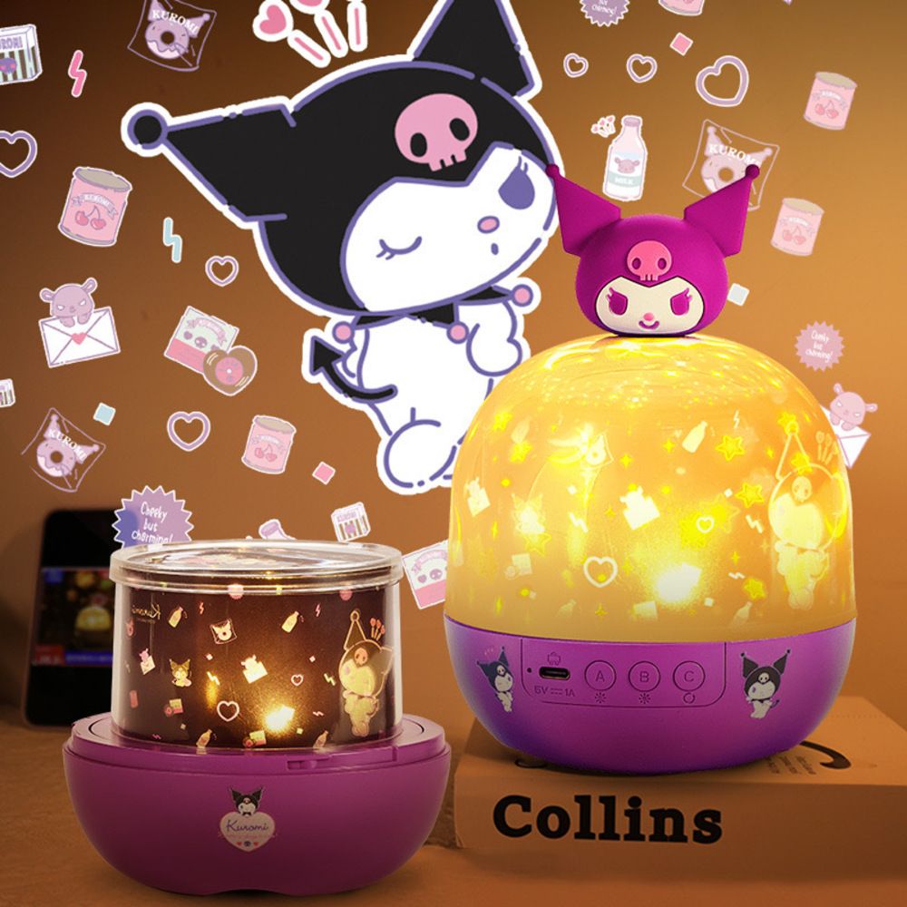 Sanrio 三麗鷗 大耳狗 酷洛米 造型投影小夜燈 星空投影燈