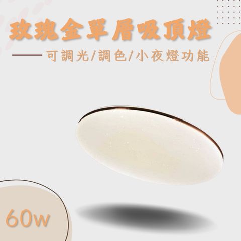 彩渝 LED 吸頂燈 60W 調光 調色 高流明 高光效 客廳燈 臥室燈具 房間燈