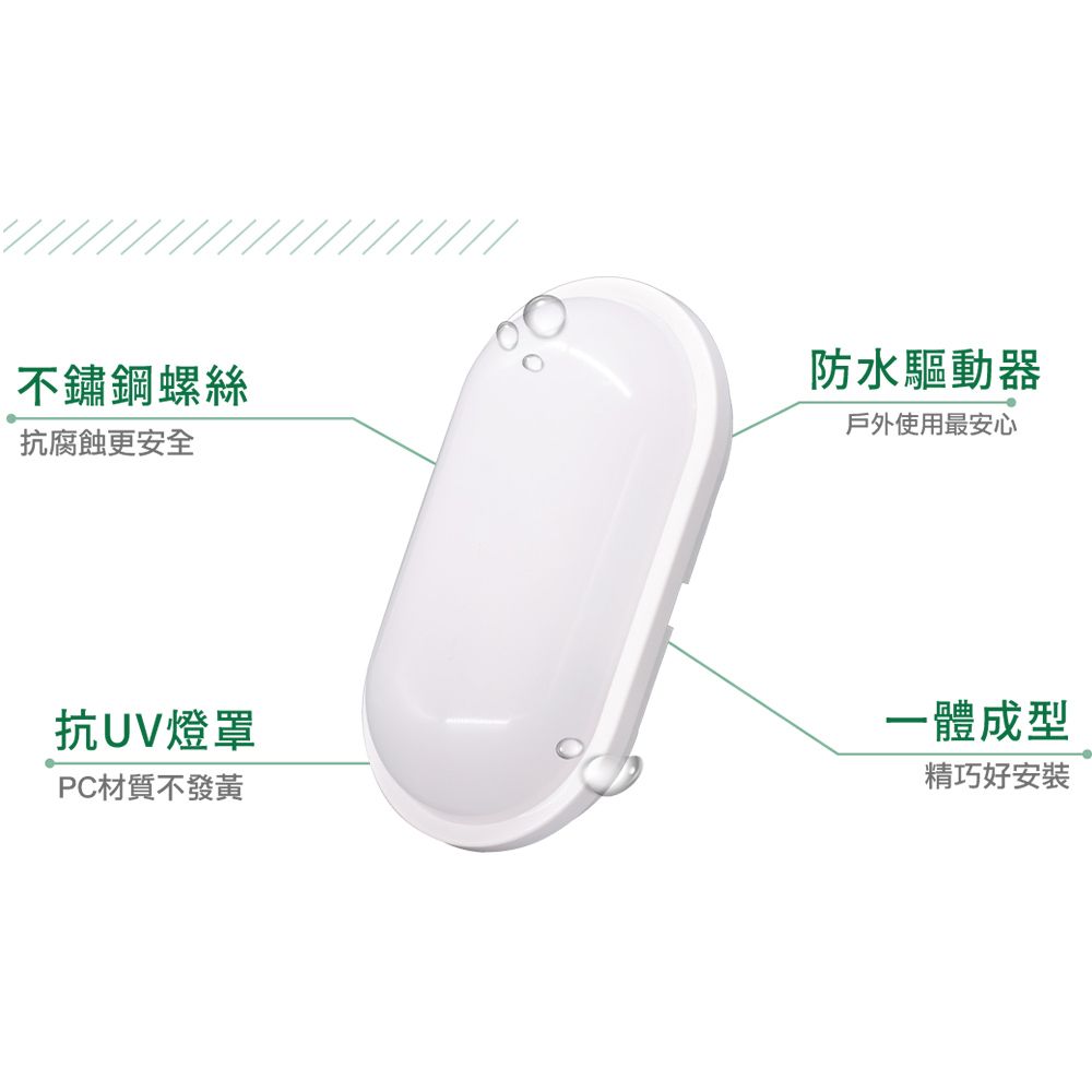  10W 膠囊壁燈 防水 防塵 IP66 抗UV 白光 暖白光 戶外燈 庭園燈