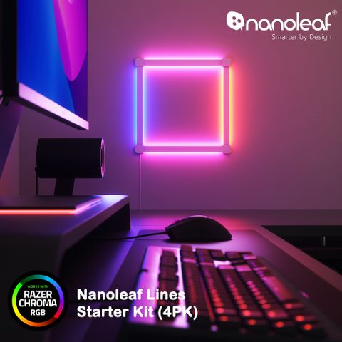 Nanoleaf Lines 智能星座燈正方形 (4條組)