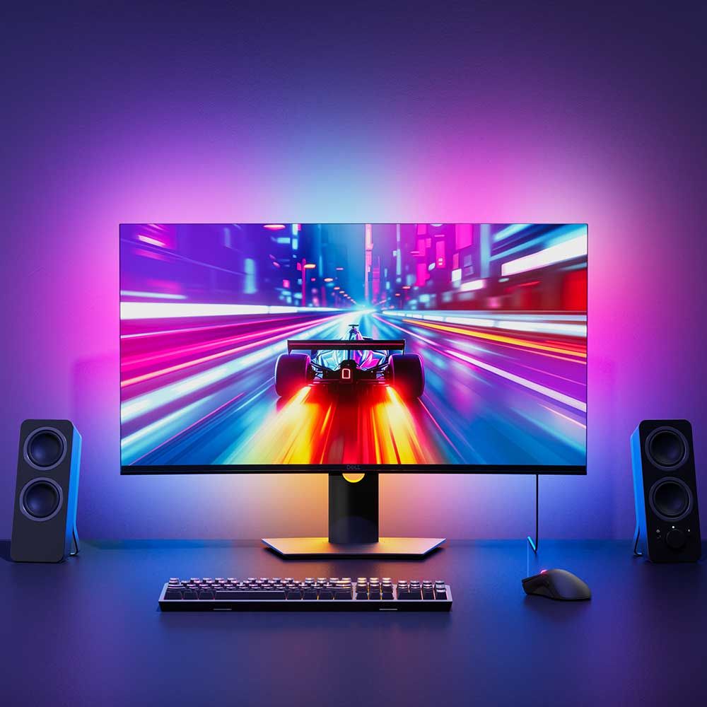 Nanoleaf 螢幕氛圍RGB燈條(RGB LED 螢幕 音樂 氣氛燈 LED燈 像素燈 32吋)