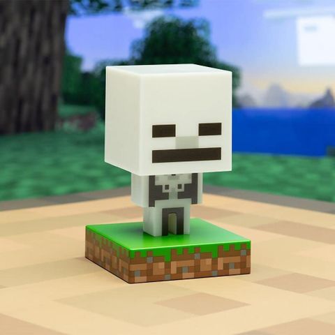 【Paladone UK】Minecraft麥塊 骷髏苦力怕造型燈 小夜燈 ICON系列 生日禮物 居家小物