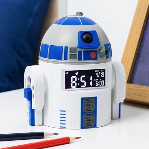 Paladone UK 星際大戰 STAR WARS R2D2機器人造型 LED鬧鐘(R2D2/星際大戰/STAR WARS/LED鬧鐘/機器人)