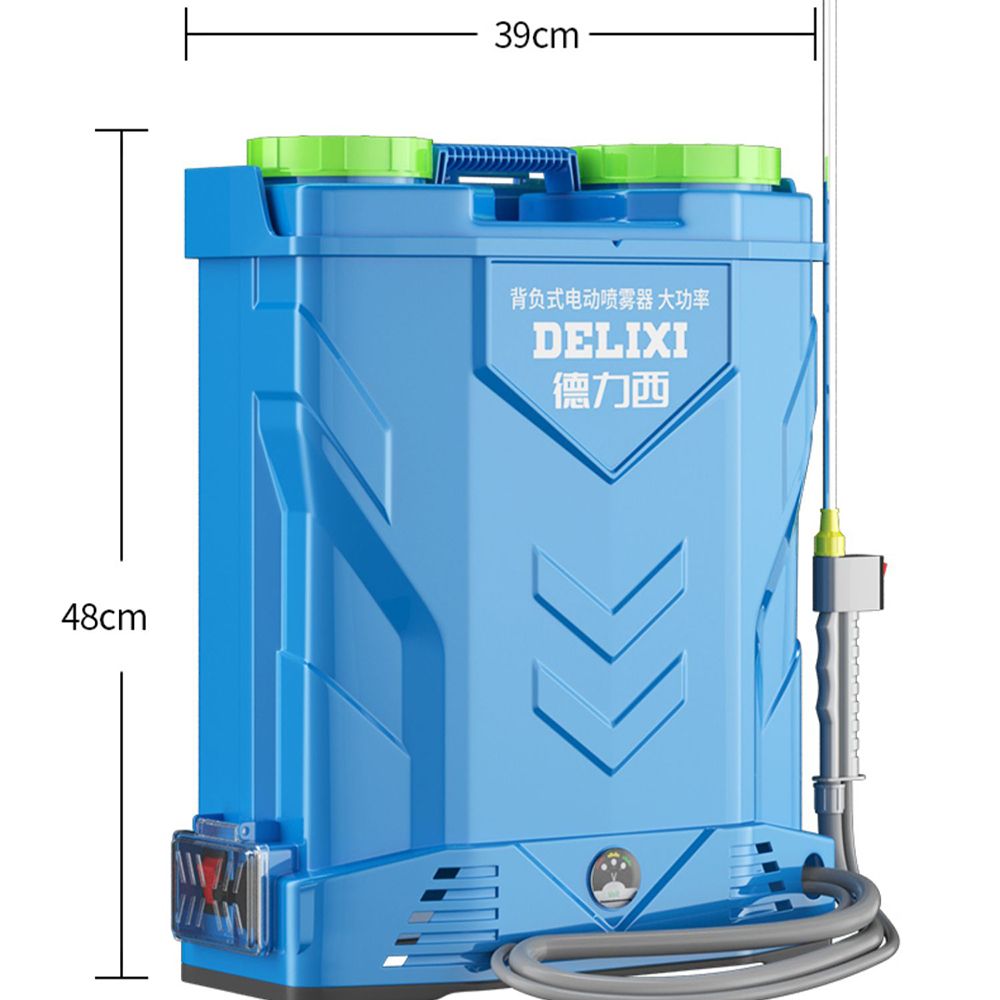  電動噴霧器 三開關噴霧機 18L鋰電打藥機 新型噴灑農用機 農藥噴壺 背負式高壓消毒機