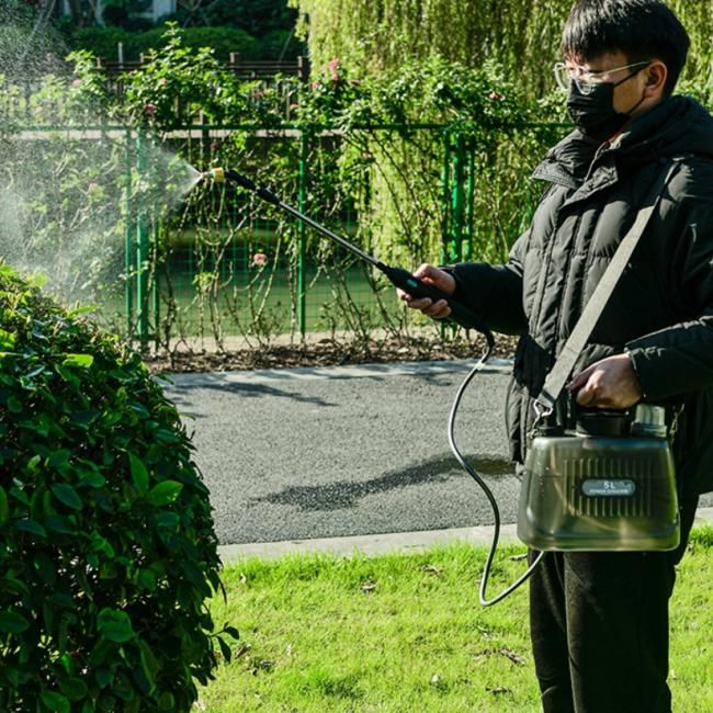  肩負式電動噴霧器/灑水器 澆花澆水 持久續航 8L