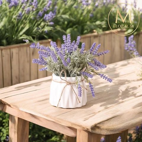 法普羅旺斯薰衣草仿真花禮