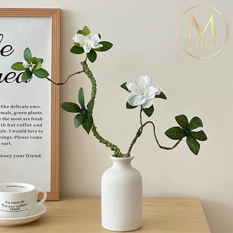 日式靜謐茶庭杜鵑仿真花禮