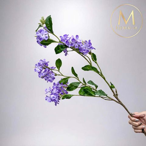 地中海夏日浪漫莫內紫雪花仿真花花材