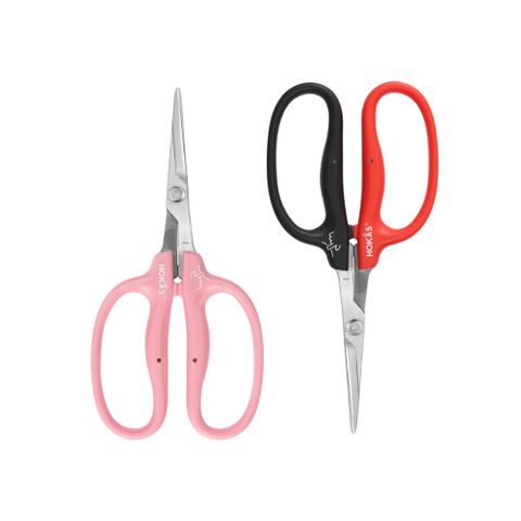 HOKAS 專業花藝剪-經典款/浪漫粉 台灣製(細枝剪 插花 花剪 園藝剪刀 細枝剪 修枝 S532)