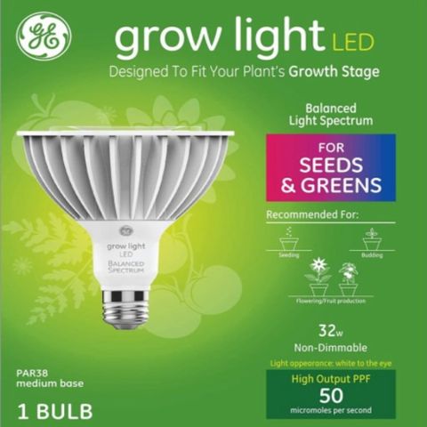 GE-奇異全光譜32W植物燈 多肉、鹿角、育苗、種菜、補光適用