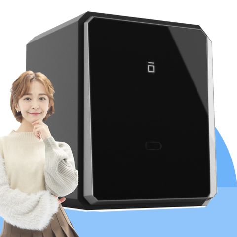 【發億金庫】指紋密碼保險箱 X-4F（黑色 保險櫃 金庫 保管箱）