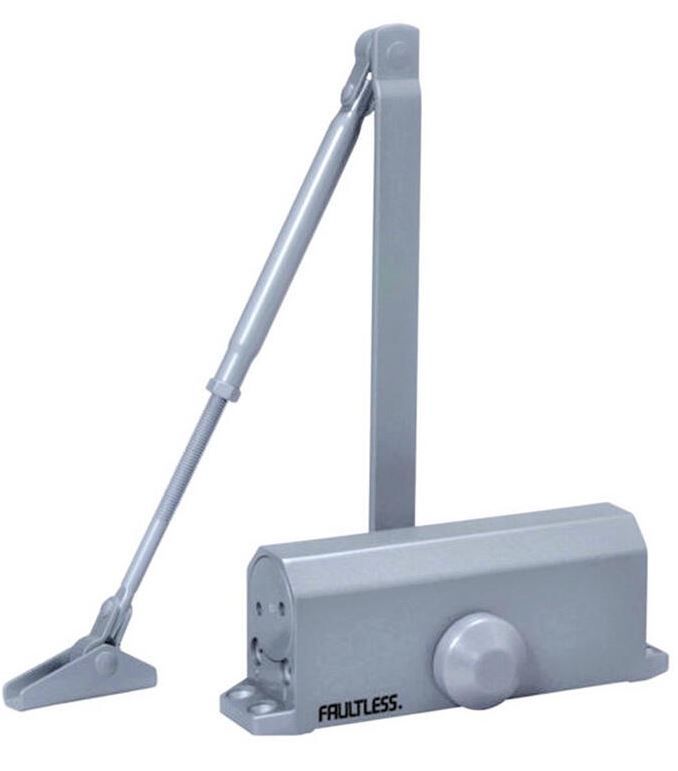 加安 自動門弓器  內停檔 適用門重40 kg ~ 55 kg 垂直安裝自動關門器自動閉門器大門緩衝器