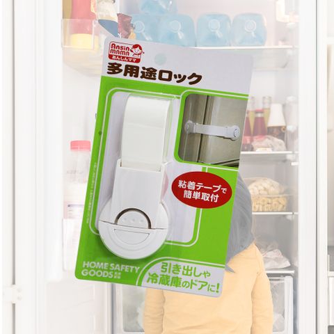 一品川流 日本進口 安心媽媽多用途安全鎖-3入
