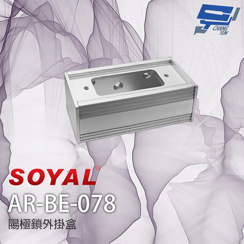 Changyun 昌運監視器  SOYAL AR-BE-078 陽極鎖外接盒 外掛盒 小單盒 適用非嵌入式陽極鎖