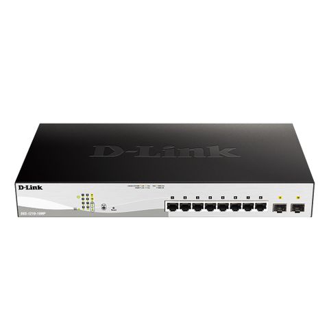 昌運監視器 D-LINK 友訊 DGS-1210-10MP L2 Gigabit智慧網管PoE交換器 商品介紹 : 