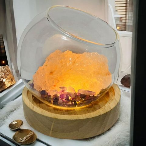 瑰麗寶 迷你水晶鹽燈