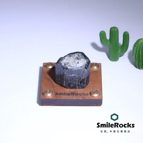 SmileRocks 石麥 碧璽原礦3.3x3.1x2.6cm No.100170901