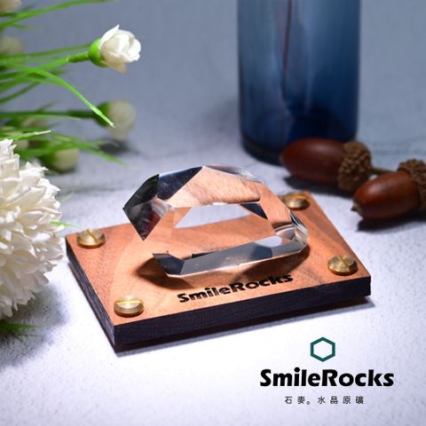 SmileRocks 石麥 白水晶隨形冰塊No.043790603