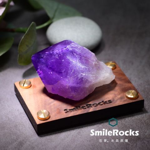 SmileRocks 石麥 紫水晶柱頭原礦No.62136094