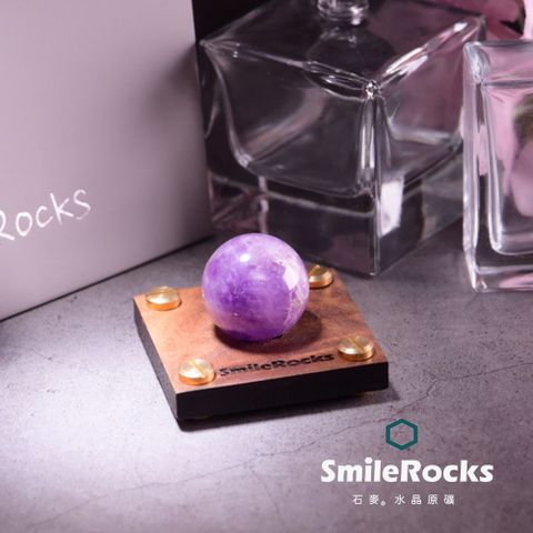SmileRocks 石麥 夢幻紫水晶球（隨機出貨）No.0503090802