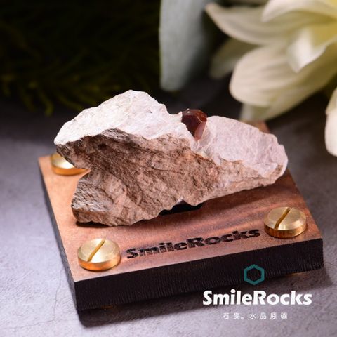 SmileRocks 石麥 石榴石帶圍岩原礦No.621800907