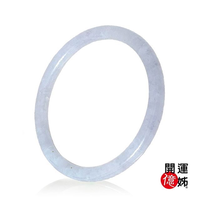 A1寶石 天然緬甸高冰種翡翠手鐲-內徑59.3mm(附證書)